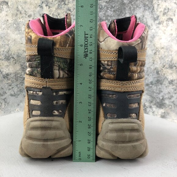 Irish Setter Women's Size 8M Hunt Vaprtrek 8" Real Tree Camo Pink WP 2862 Boots - Picture 10 of 16